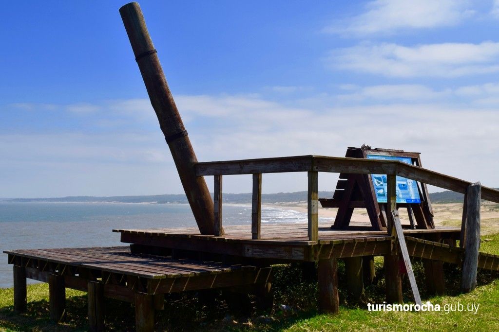 A wooden dock with a bench on it overlooking the ocean