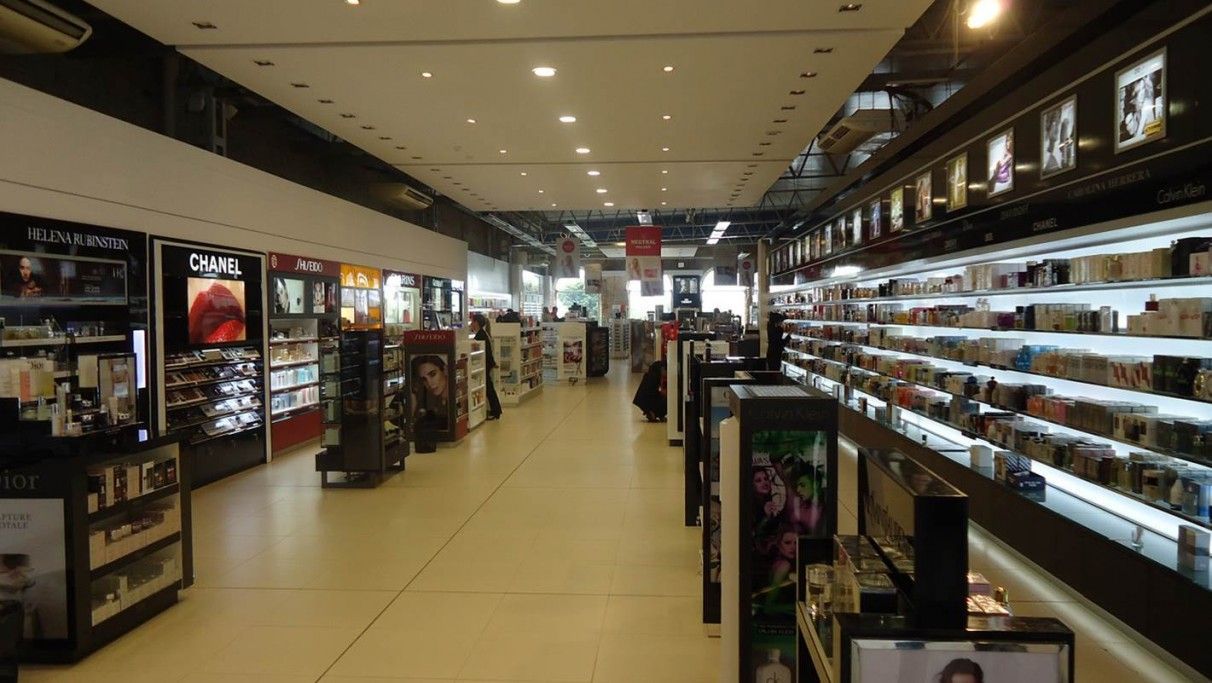 A store filled with lots of perfumes and cosmetics