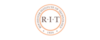 RIT logo in orange circle with “RIT” and “EST. 1829” text