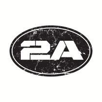 A black and white logo with the letters pa on it