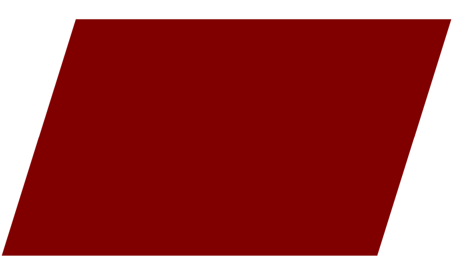 A red rectangle with a white border on a white background.