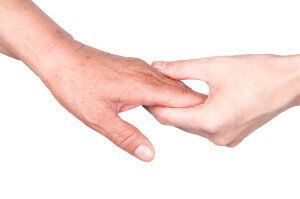 people holding hands