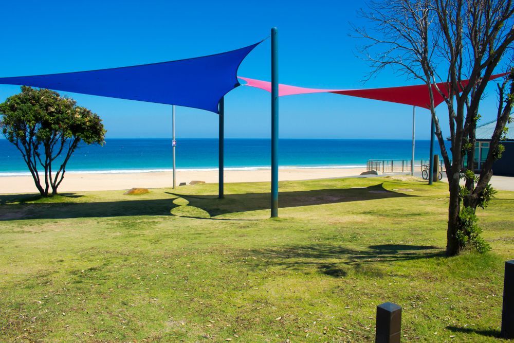 Beach Sails — Superior Shade Sails in Gosford, NSW