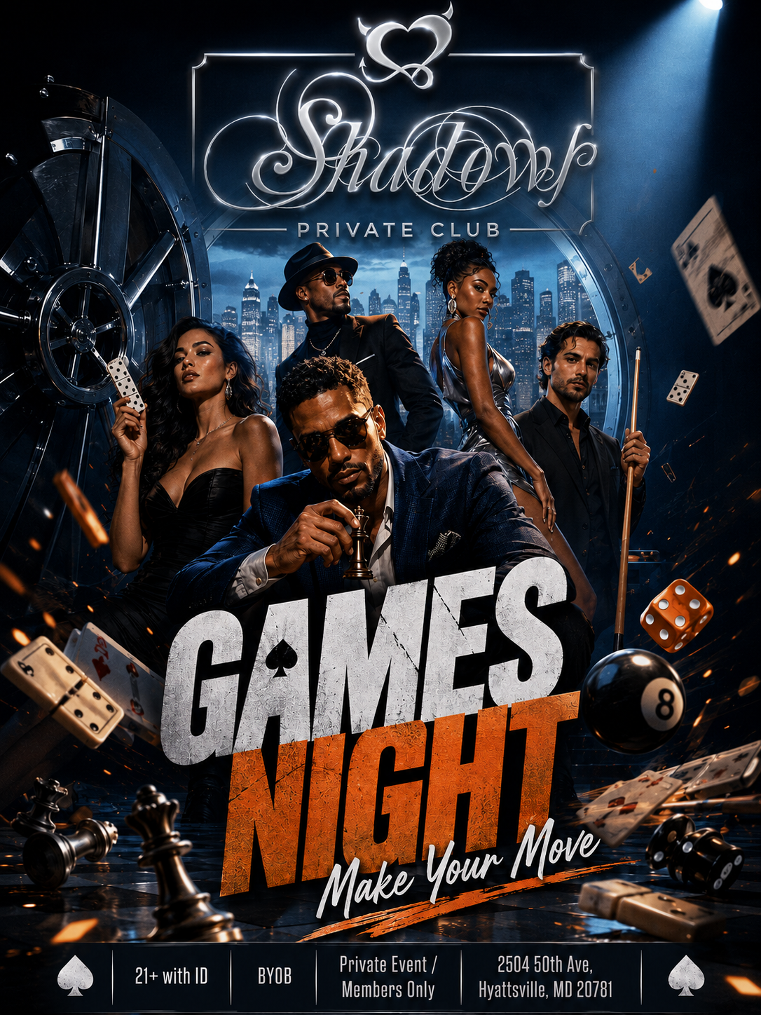 GAMES NIGHT – Make Your Move ♠️