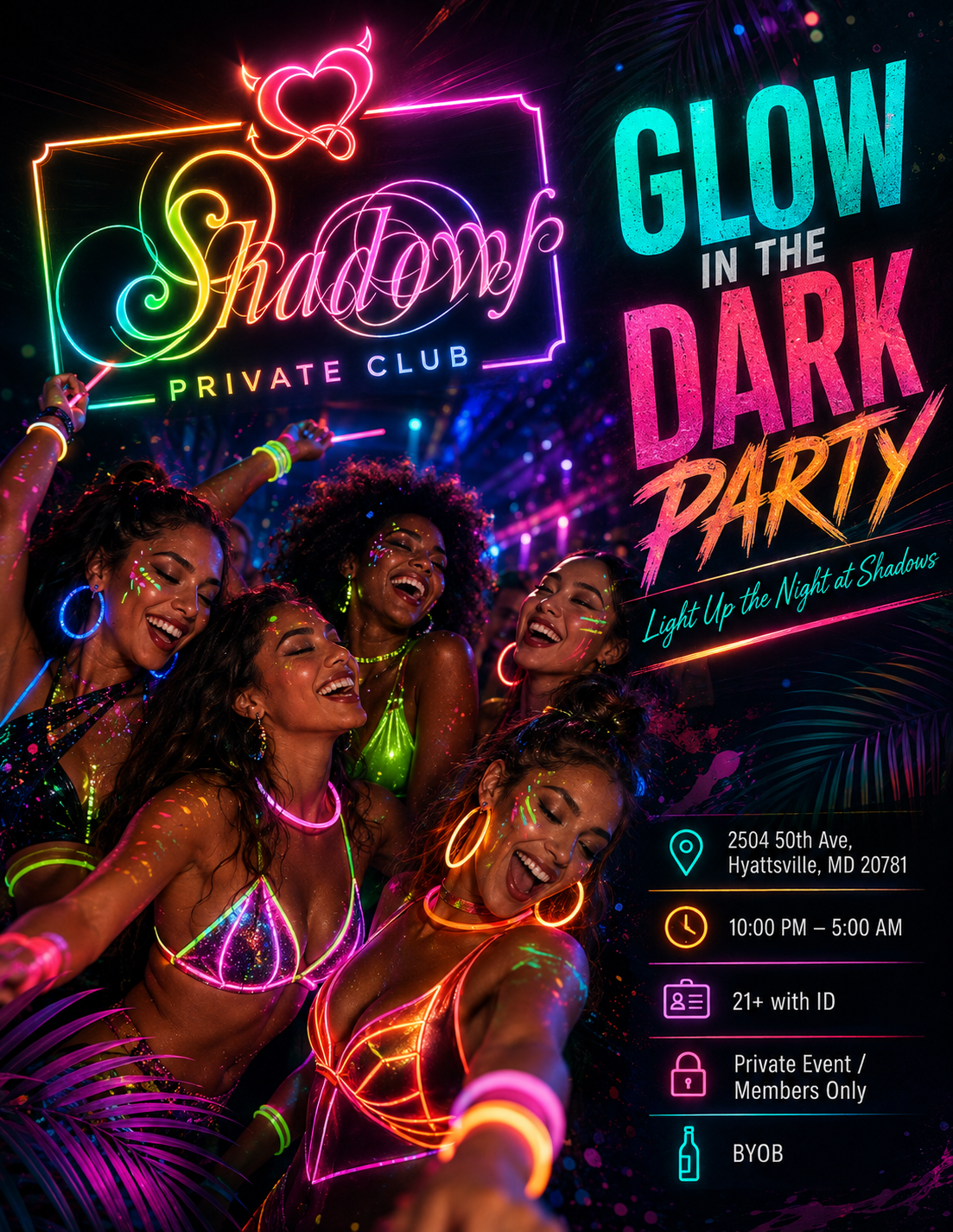 Glow in the Dark Party