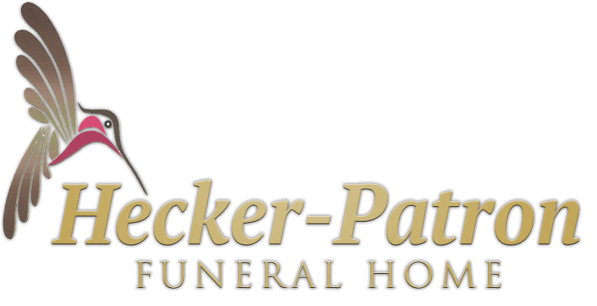 The logo for sample funeral home is shown on a white background.