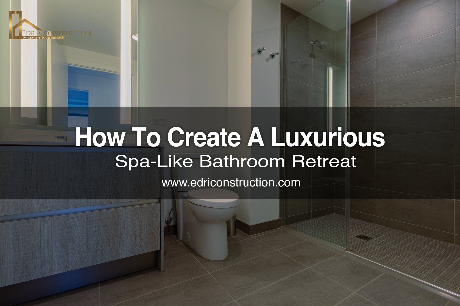 Luxury bathroom remodeling