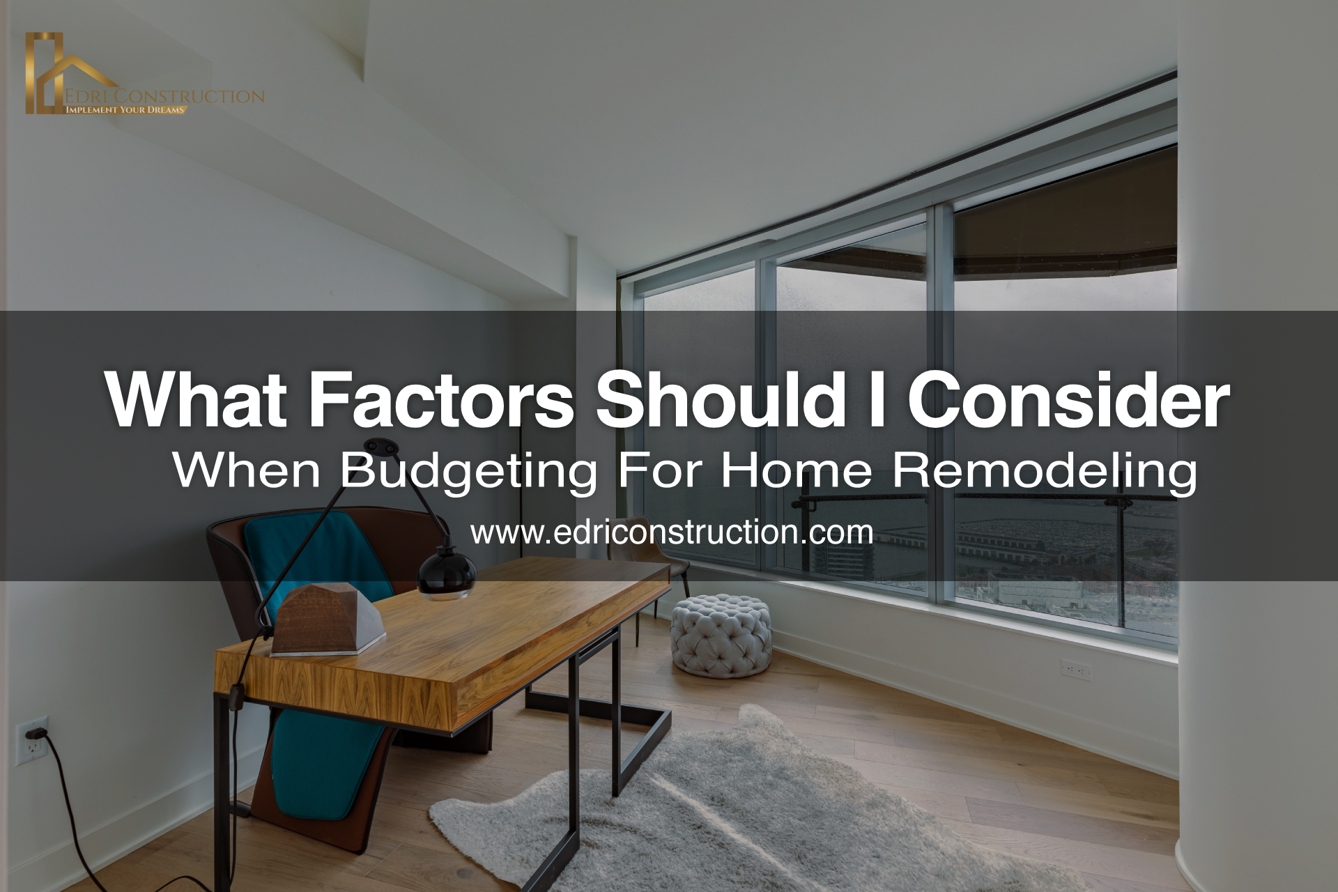 home remodeling budget