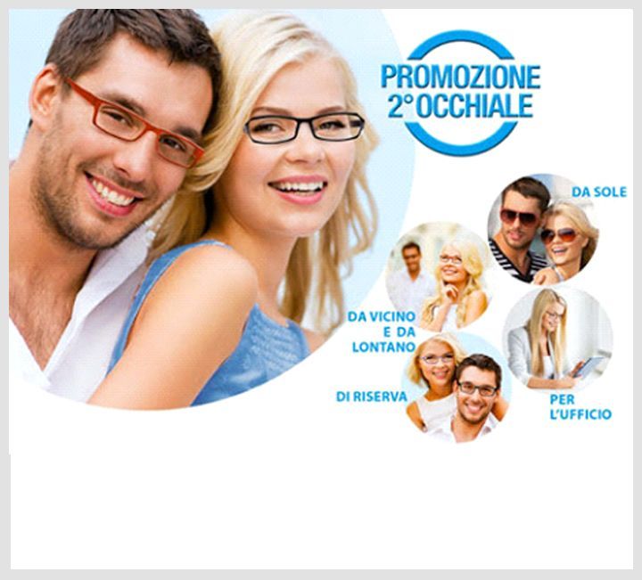 PROMOZIONE SUL SECONDO OCCHIALE
