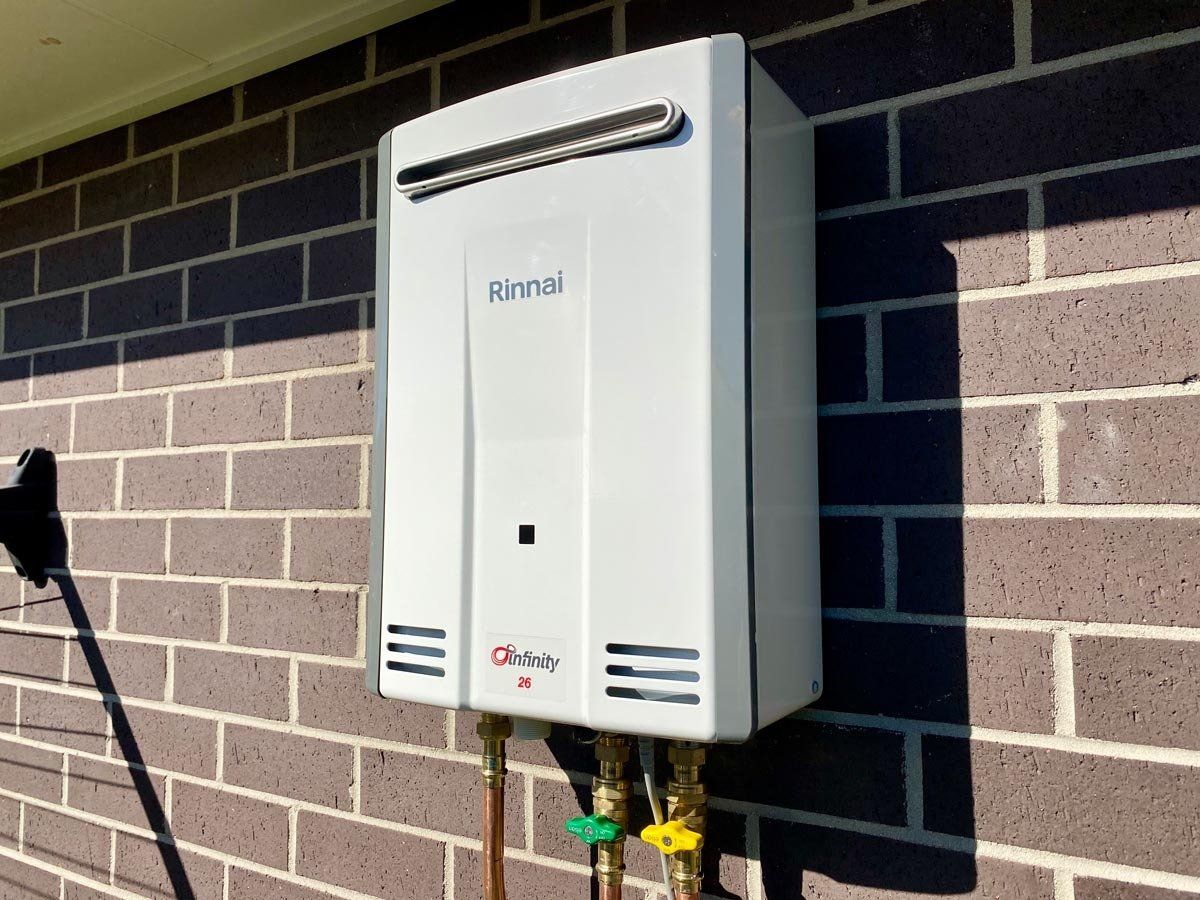 hot water installation box