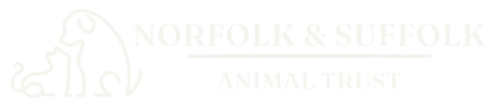 Logo of the Norfolk & Suffolk Animal Trust featuring a dog and cat silhouette.
