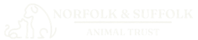 Logo of the Norfolk & Suffolk Animal Trust featuring a dog and cat silhouette.