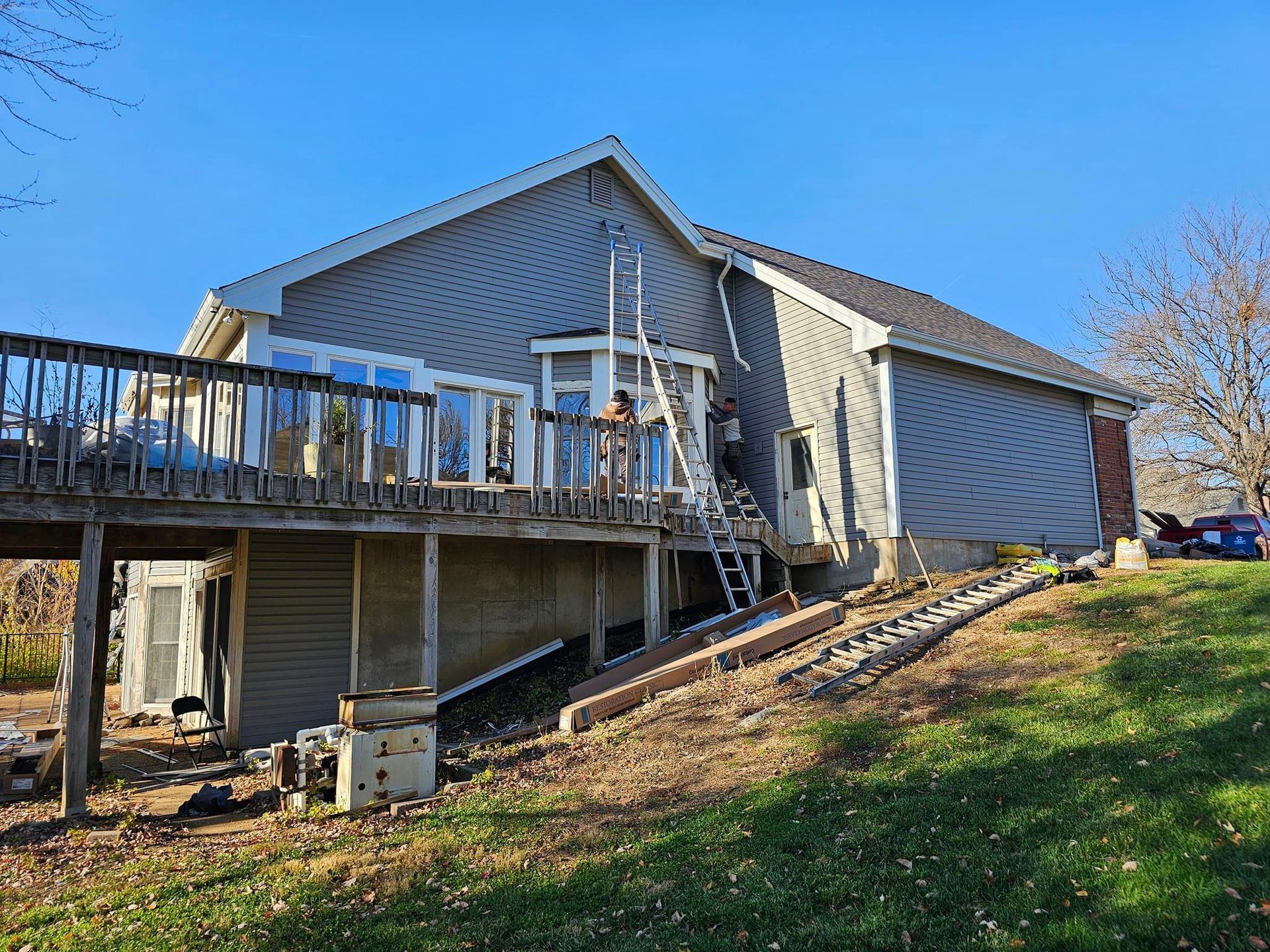 storm roof damage repair