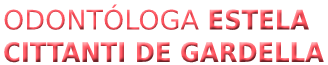 Logo Gardella Estela - Cittanti de Odontóloga