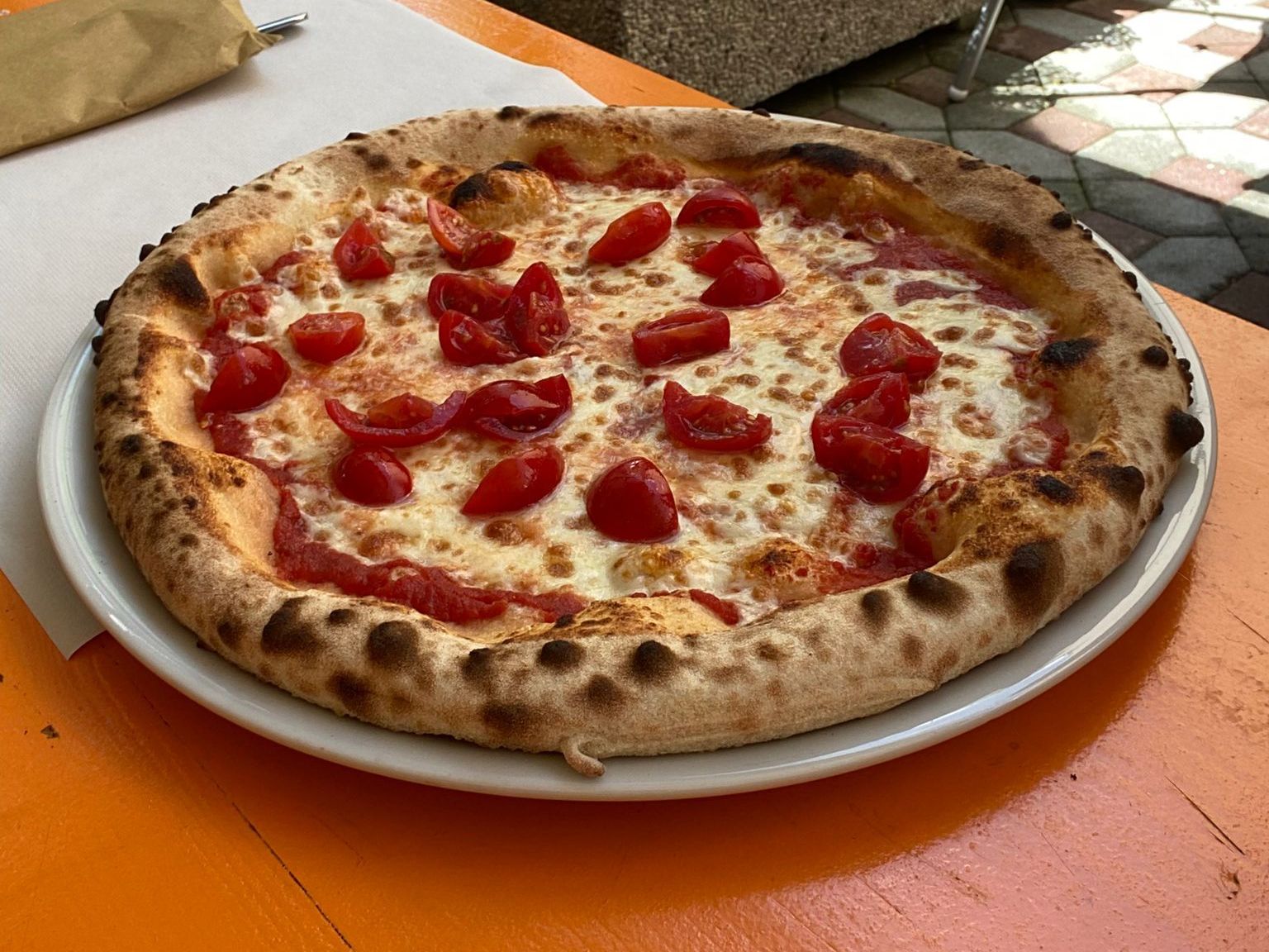 pizza con modorini