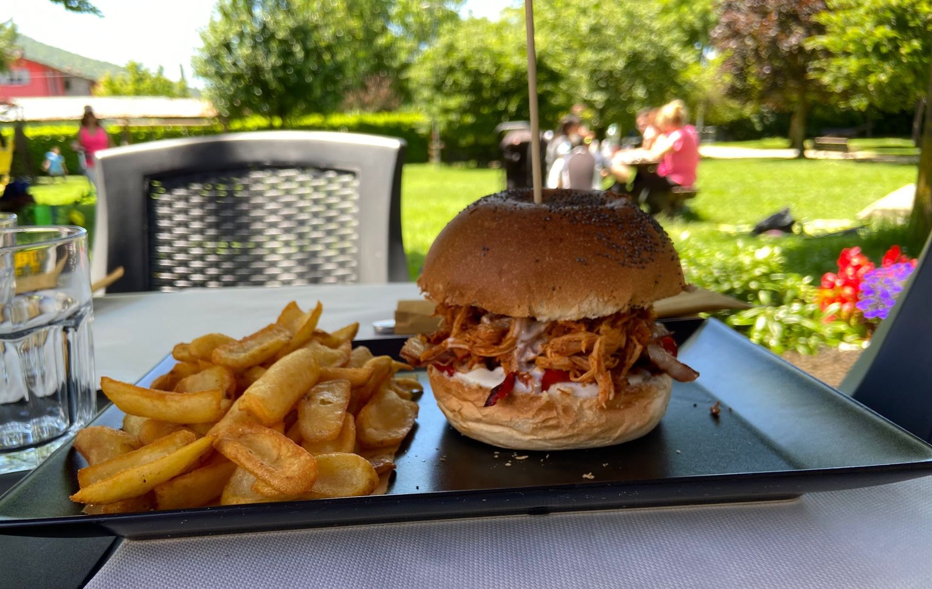 panino con pulled pork