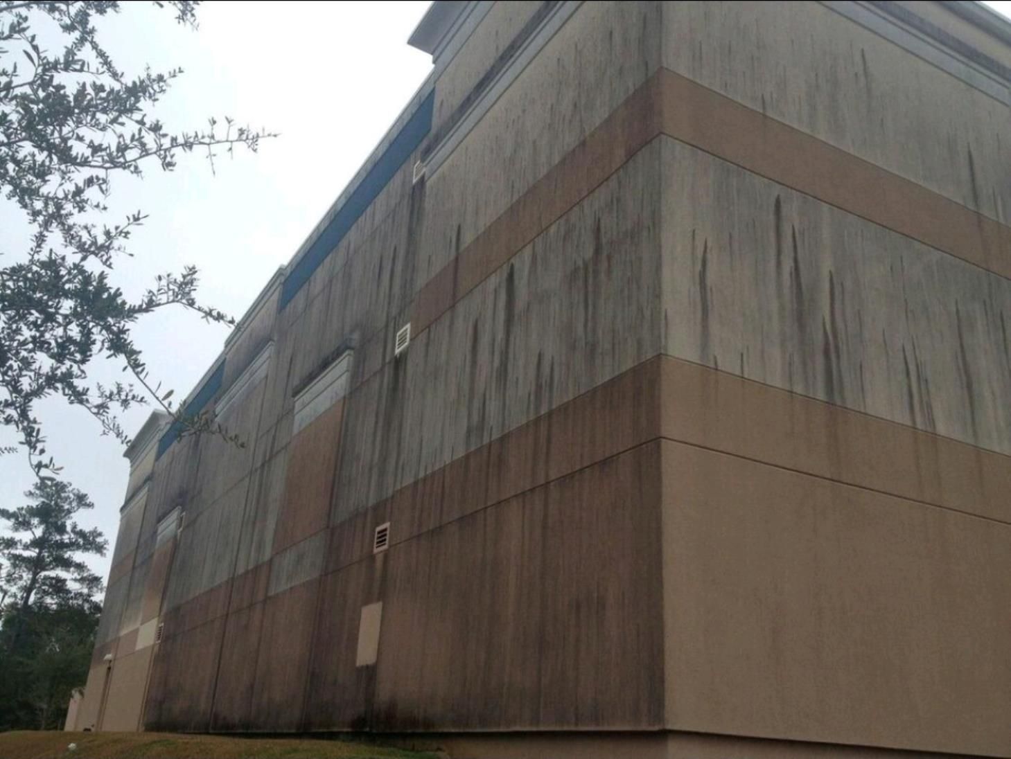 The number 13 is on the side of a building