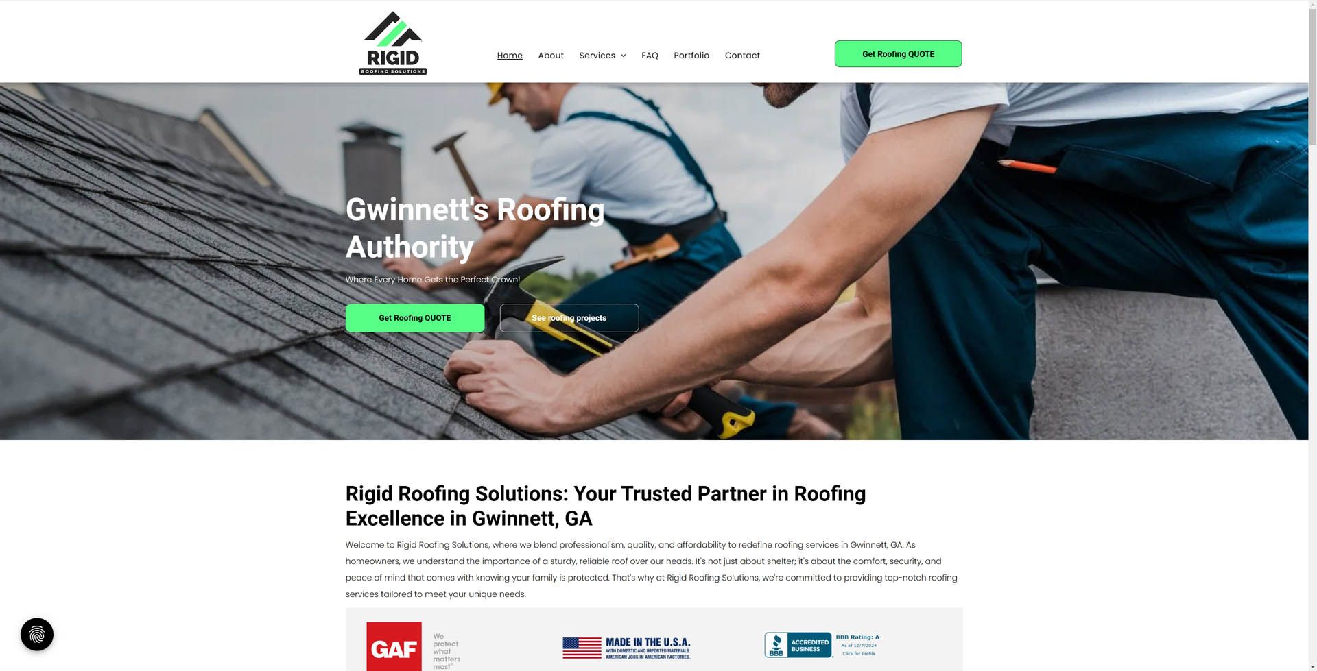 Rigid Roofing Solutions