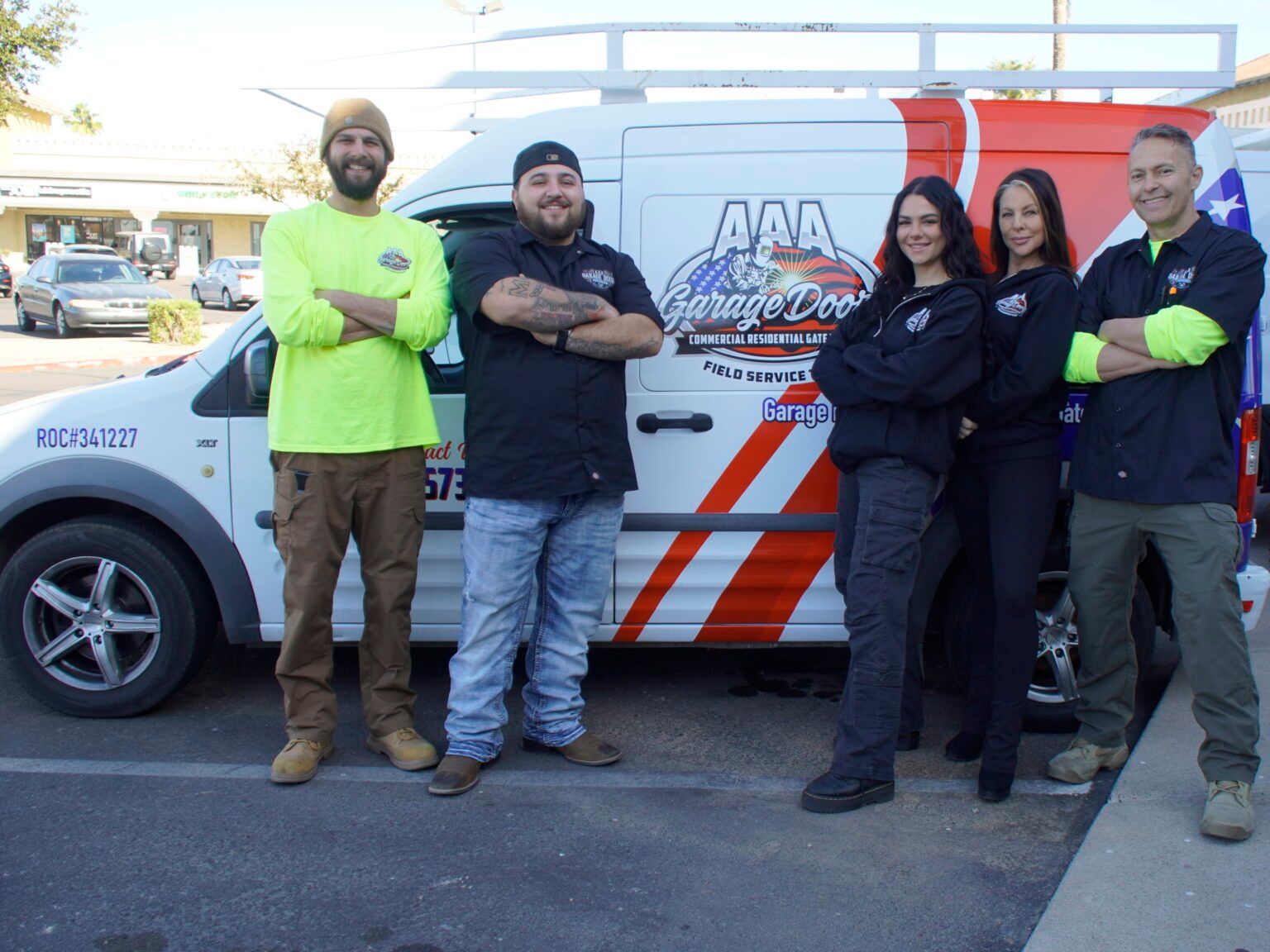 AAA Garage Door and Gates teams