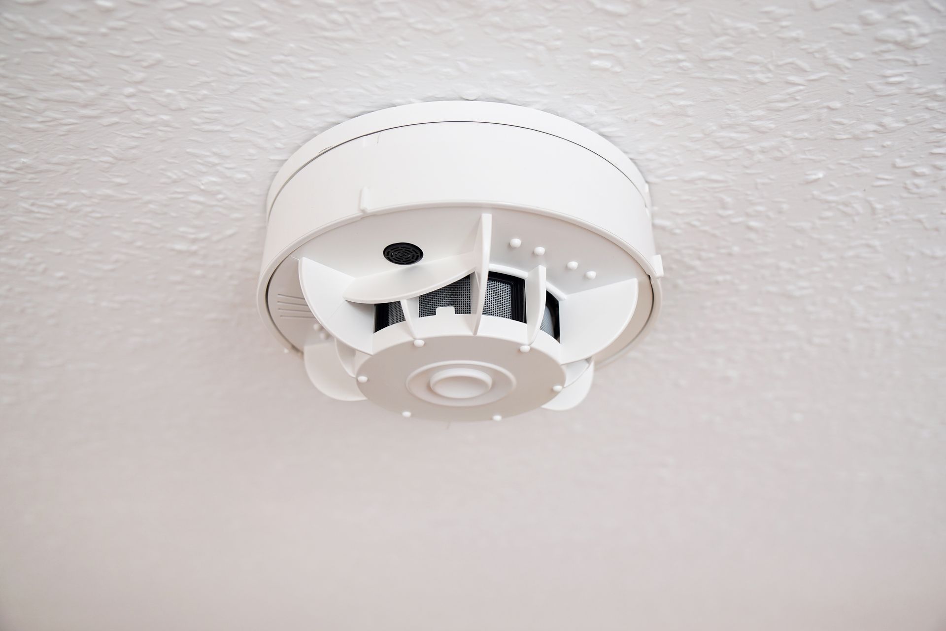 Red Smoke Alarms With A 10 Year Warranty