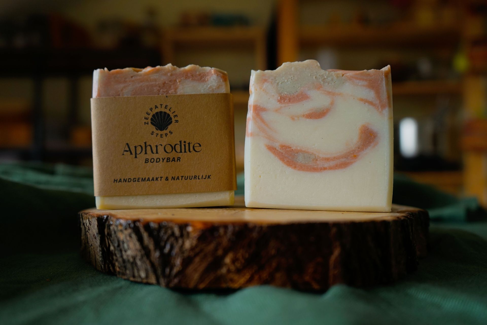 Aphrodite - bodybar. Een zeep geïnspireerd door de Griekse godin van de liefde