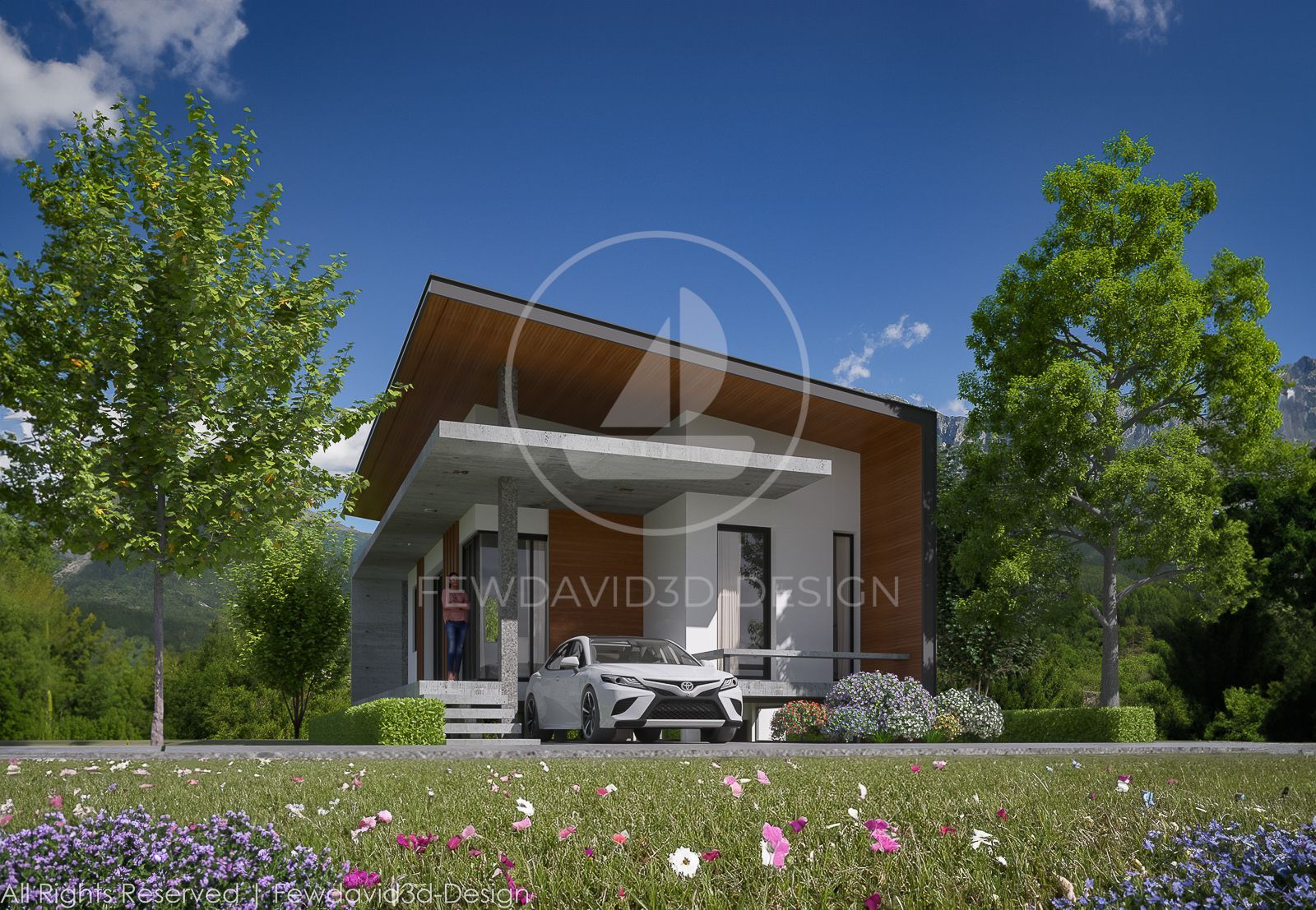 แบบบ้านสำเร็จรูป 2 ห้องนอน