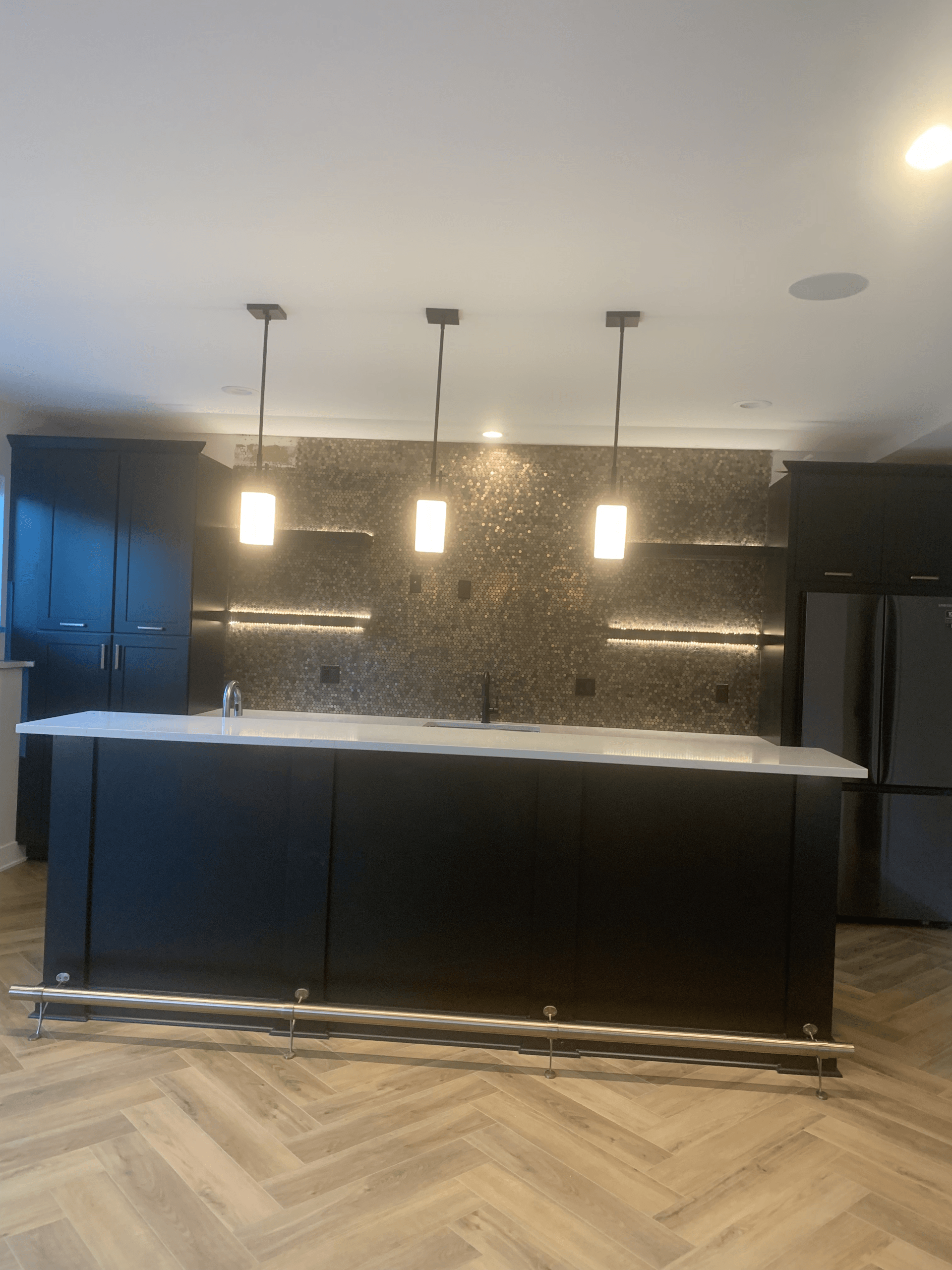 Modern Black Kitchen — Dyer, IN — Cugini Woodworking LLC