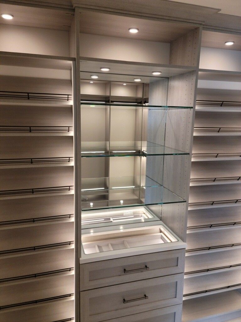 Luxurious Wooden Closet — Dyer, IN — Cugini Woodworking LLC