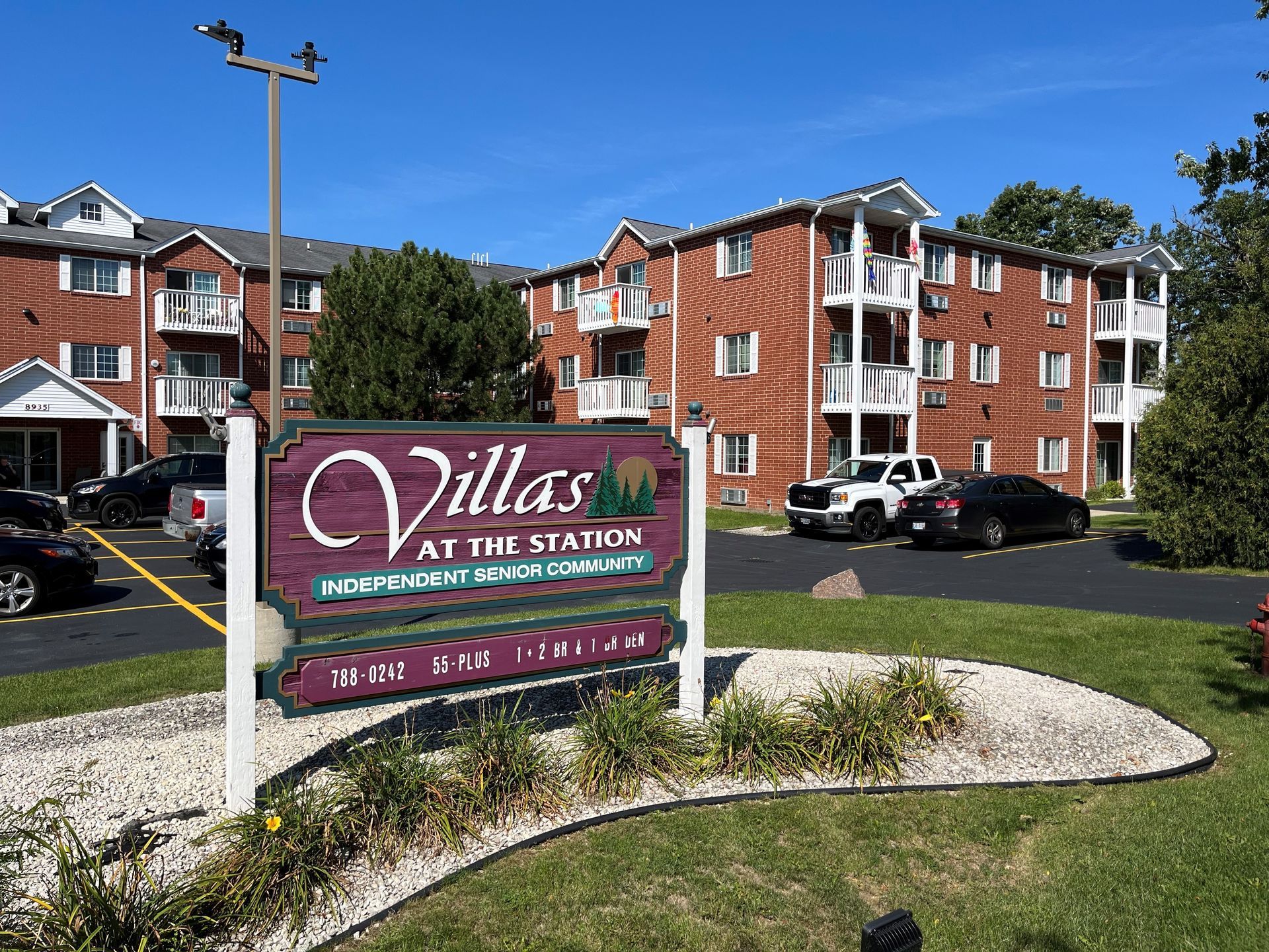 The Villas at the station exterior