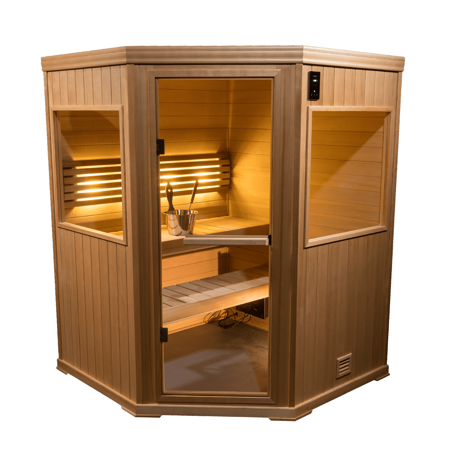 Columbia Pool & Spa | Finnleo Hallmark 55c Corner Unit Sauna