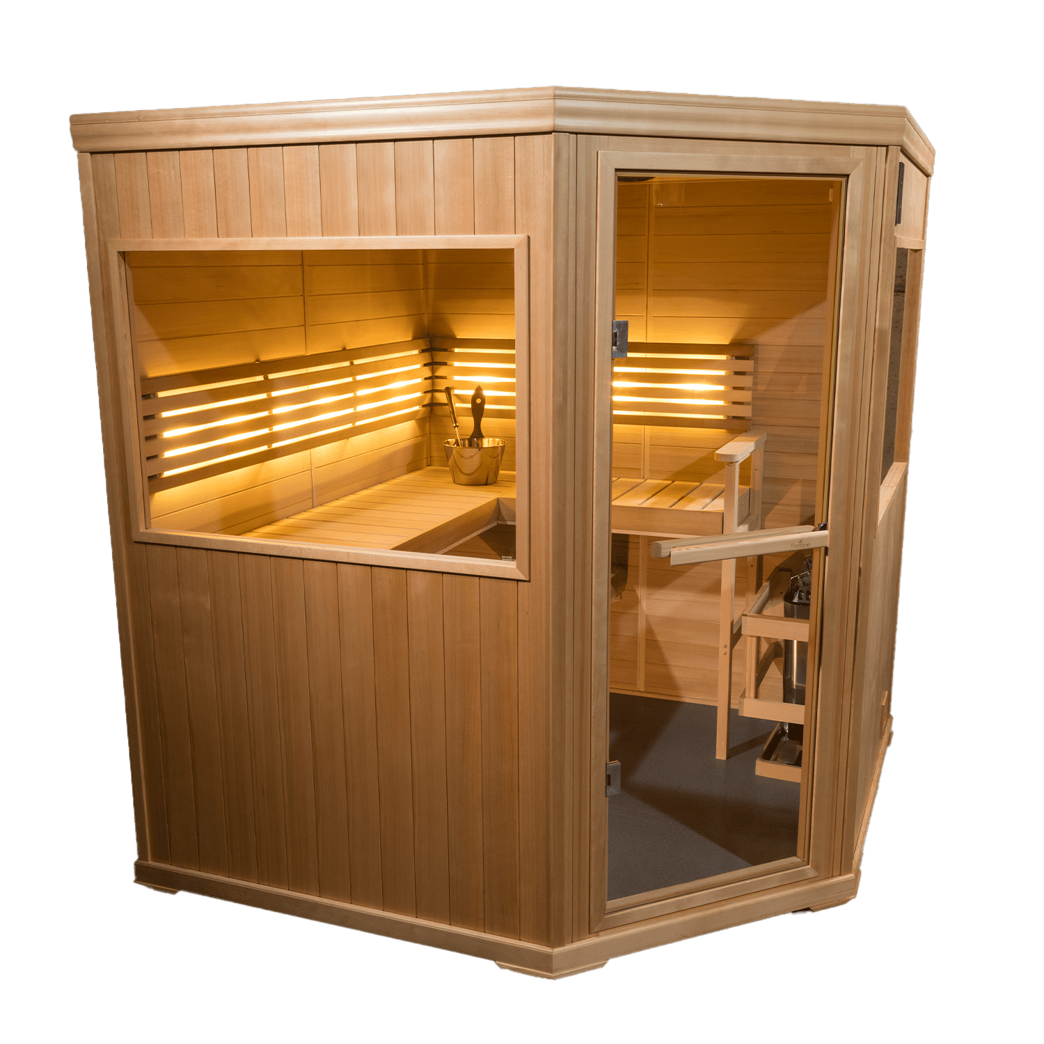 Columbia Pool & Spa | Finnleo Hallmark 66 Corner Unit Sauna