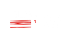 Logo caratterizzato dalle lettere bianche 