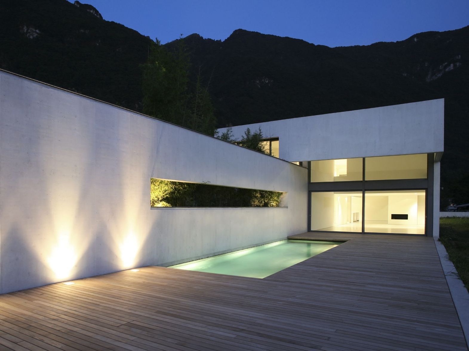 Pool area of a house