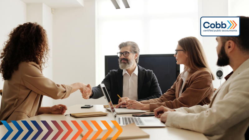 founders talking to a potential next best hire for their business