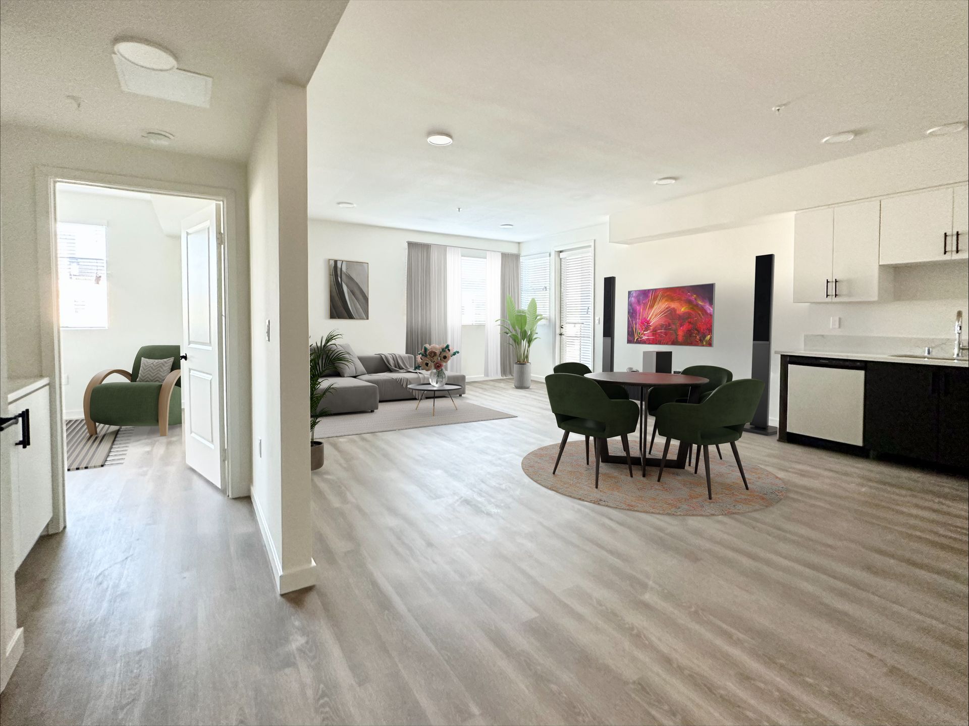 View of The Mix Luxury Apartments | New Toluca Lake Residences