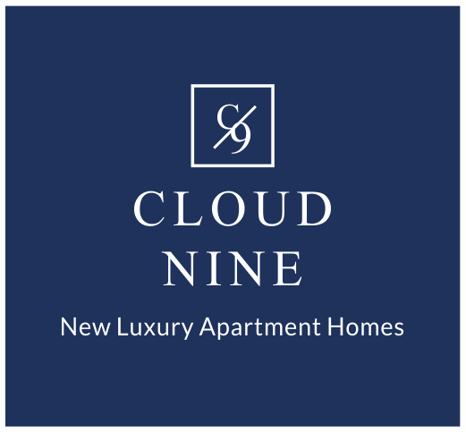 Logo of The Mix Luxury Apartments with bold, modern typography in white, featuring the text 'Luxury Apartments' below.
