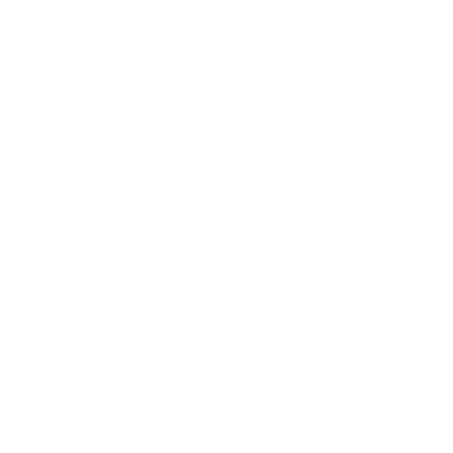 another stylized graphic of a flower in thick outline form