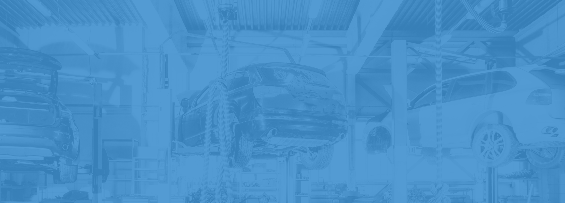 A blue background with a collage of images on it. | Oceanside Tire and Service Center Tire Pros