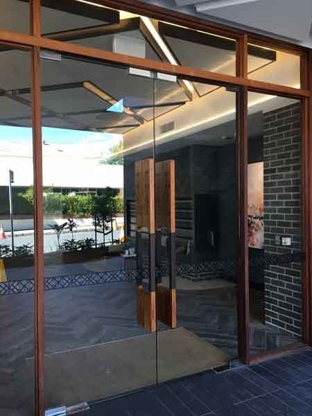 Glazed Timber Partition — Gold Coast, QLD — Patterson Glass