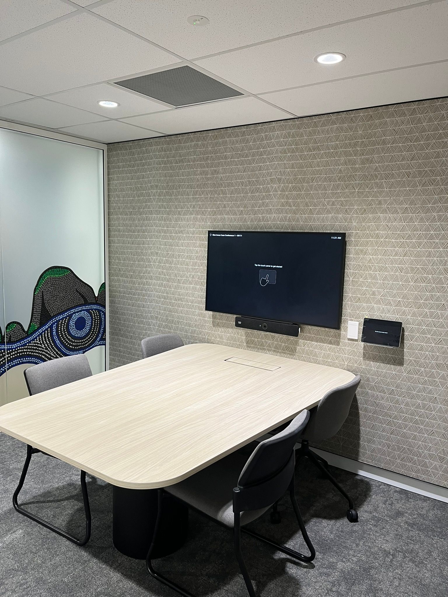 Small Conference Room with Table — Zeal Interiors & Joinery in South Grafton, NSW