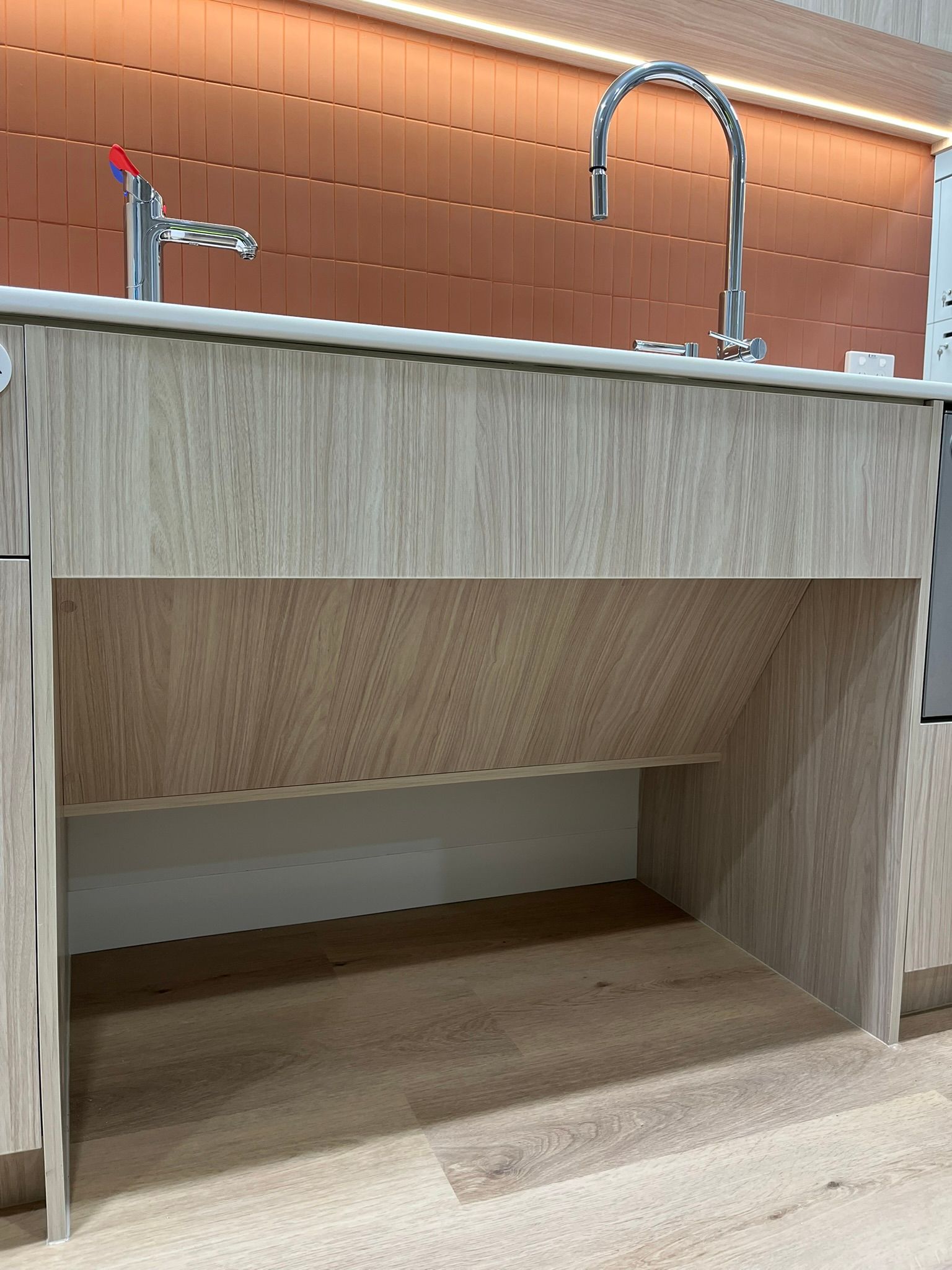 Kitchen Sink with Stainless Faucet — Zeal Interiors & Joinery in South Grafton, NSW