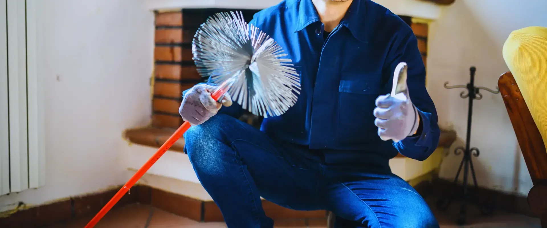 cleaning chimney
