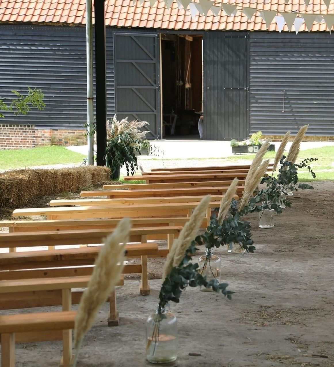 Rustic Wooden Bench
