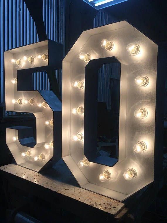 light up letters for hire