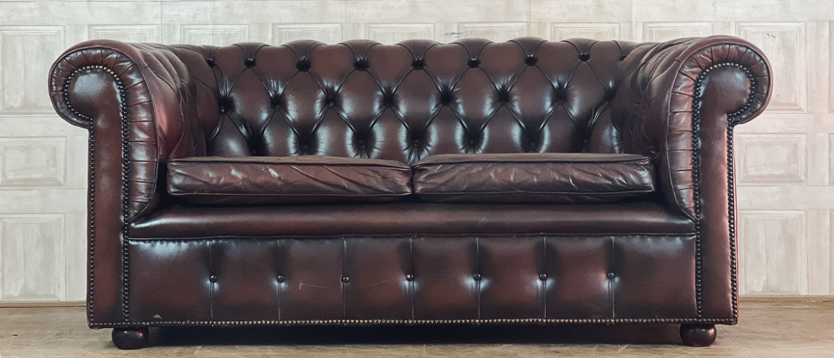 chesterfield sofa and chair hire
