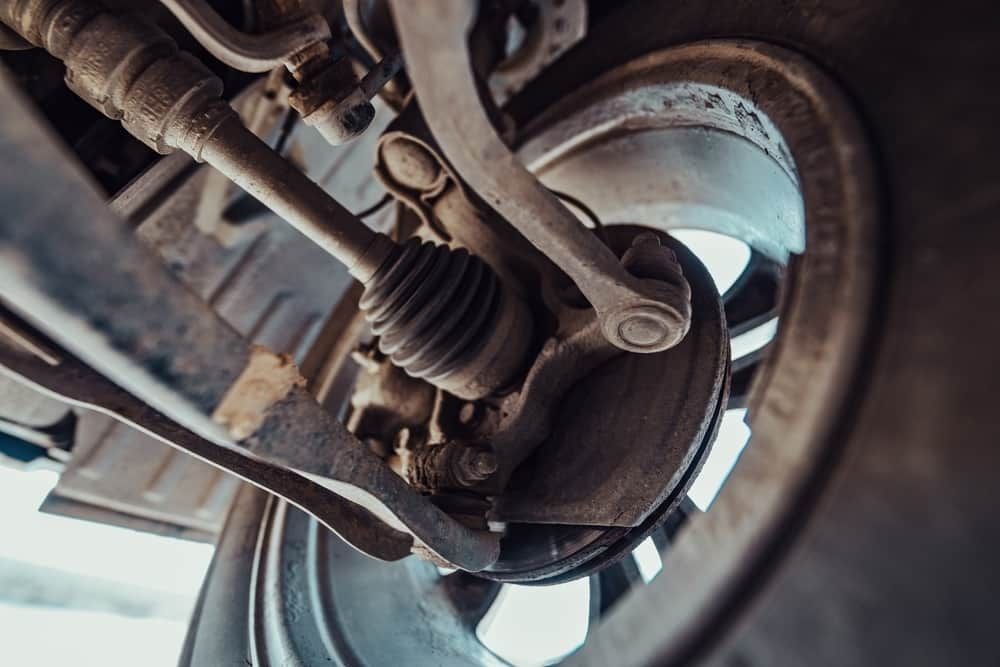 A Close Up of the Suspension System of a Car — AA Automotive Repairs in Forster, NSW