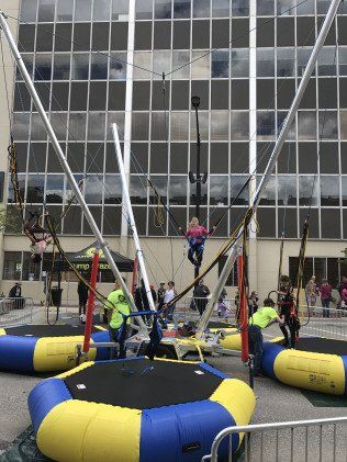 Bungee Trampolines Out Door