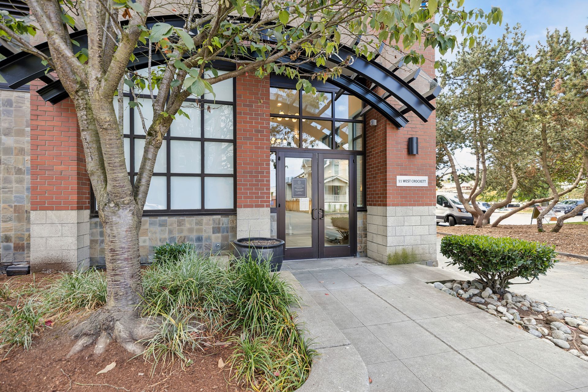 Eden Hill apartment front door exterior