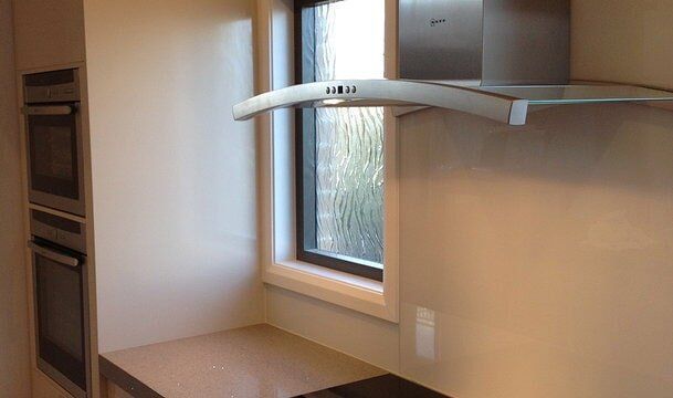 Stainless Steel Rangehood in Kitchen — Craig Allman Construction Pty Ltd In Fernhill, NSW