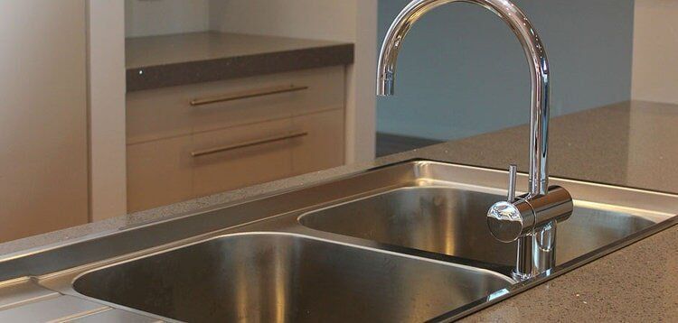 Stainless Steel Kitchen Sink — Craig Allman Construction Pty Ltd In Fernhill, NSW